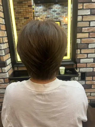 ショート カラー INOUE SAKIのヘアスタイル