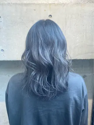 セミロング カラー 前山拓巳 /マンツーマンサロンのヘアスタイル