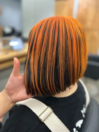 ショート カラー N/デザインカラー 🌿ナギのヘアスタイル