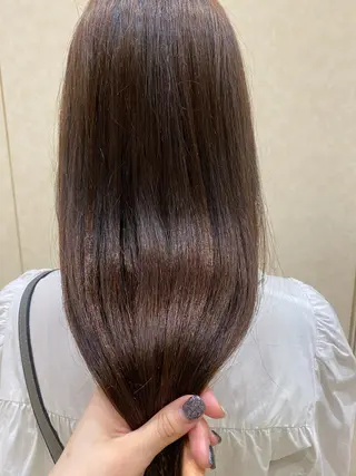 ロング 小倉 沙織のヘアスタイル
