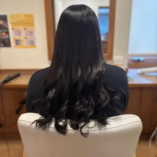 カラー Beam 深澤のヘアスタイル