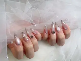 ネイル ワンホン韓国ちゅるん ネイル✨🎀AMIのネイルデザイン