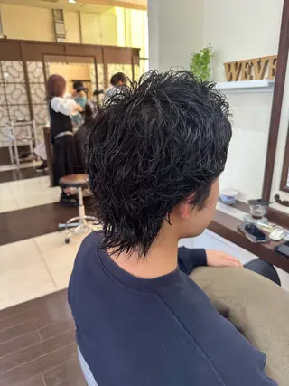 ショート カラー パーマ メンズ 成田No.1 メンズヘア/清和武虎のヘアスタイル