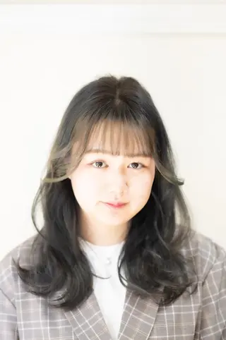 ロング パーマ カラー muk hair篠村 髪質改善/完全個室のヘアスタイル