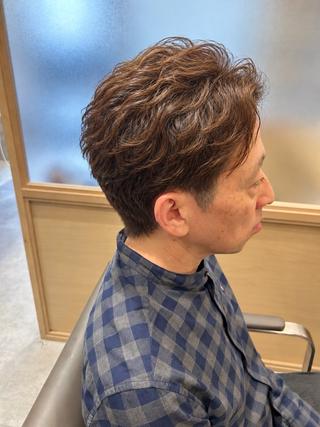 ショート メンズ 久木原 ゆりのヘアスタイル