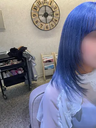 ミディアム 🫧ハイトーン/ 透明感🫧れいか🫧のヘアスタイル
