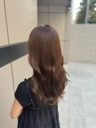 ロング 縮毛矯正/ボブ✨ 𝑨𝒀𝑼🎀のヘアスタイル