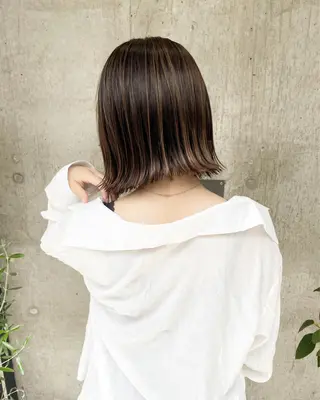 ショート カラー ヘアアレンジ TATSUYA アートディレクターのヘアスタイル