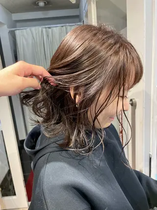 ミディアム カラー 樋口 将輝のヘアスタイル