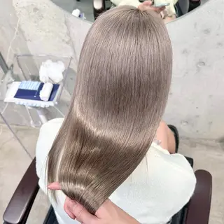 セミロング カラー パーマ ヘアアレンジ ⭐️ハイトーン⭐️ 💕SAKURA💕のヘアスタイル