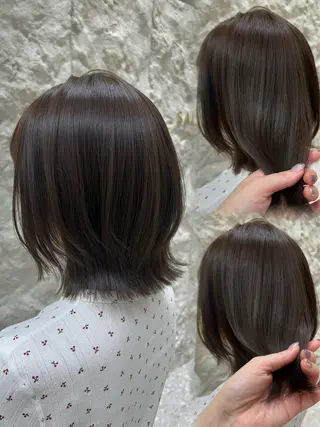 セミロング 銀座マンツーマン/ 艶髪/佐藤カコのヘアスタイル