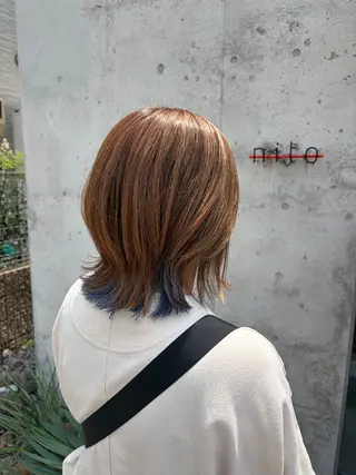ミディアム カラー asada .のヘアスタイル