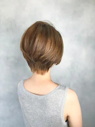 ショート カラー welring hair salonのヘアスタイル