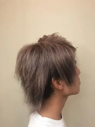 メンズ ゆぴ☾‪/推しカラー /ハイトーンのヘアスタイル