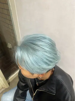 ショート カラー メンズ ✨ハイトーンカラー 💫ayumuのヘアスタイル