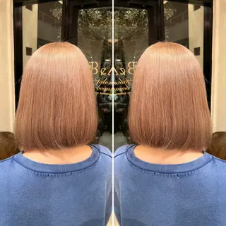 カラー 小山 奈津のヘアスタイル
