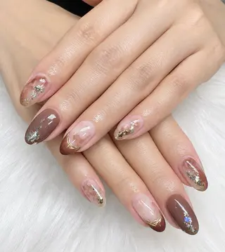 ネイル MIKA RUBY NAIL SLONのネイルデザイン