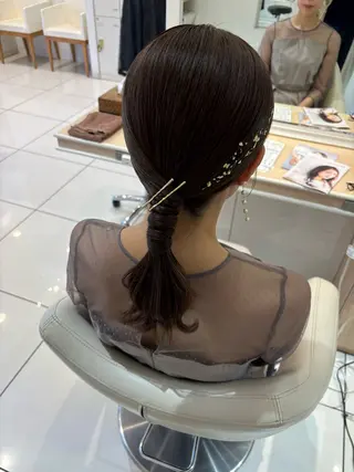 ヘアアレンジ 宮永 璃沙のヘアスタイル
