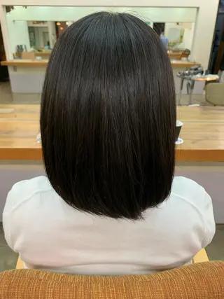 ミディアム カラー 🐝岡本 柚葉🐝のヘアスタイル