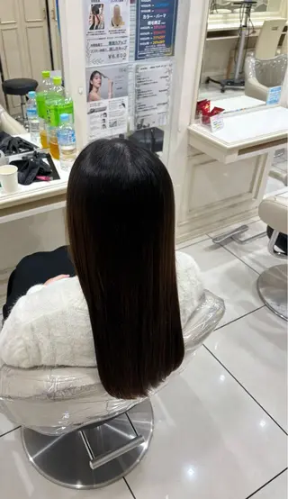 ロング パーマ ash   成増店 りなのヘアスタイル