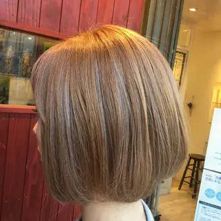 ミディアム カラー plaatje 義見のヘアスタイル