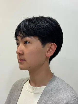 ミディアム メンズ 💈Hisa ／ 理容師💈のヘアスタイル