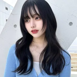 ミディアム カラー 🏆ウルフ/レイヤー 指名No.1山口圭佑のヘアスタイル