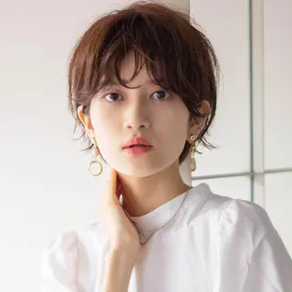 ショート パーマ 浅沼 ゆいのヘアスタイル