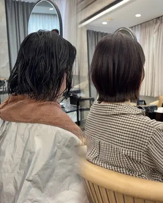ショート レイヤーボブ特化 /横浜/伊藤 怜のヘアスタイル