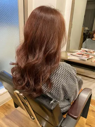 ロング カラー 夜23時まで予約🉑 reverieあきらのヘアスタイル
