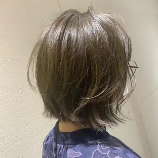 ショート 似合わせレイヤー 阿波座/ふじむらのヘアスタイル