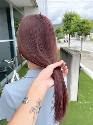 カラー 清水 亮太／赤み消しカラーのヘアスタイル
