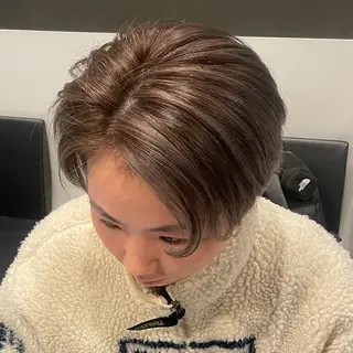 ショート カラー メンズ メンズヘア特化 崎田 成人のヘアスタイル