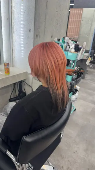 ミディアム shio ハイトーン 💗【福岡天神】のヘアスタイル