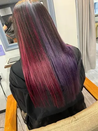 ロング 川尻 詩織のヘアスタイル