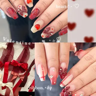 ネイル nailist mana𖤐´-のネイルデザイン