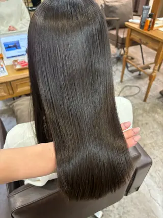 ミディアム 髪質改善矯正特化 🇰🇷amiruのヘアスタイル