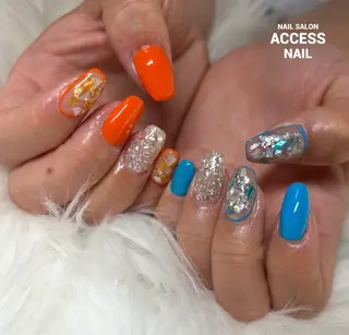 ネイル access nailのネイルデザイン