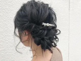 ヘアアレンジ 物江 竜のヘアスタイル