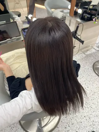 ミディアム カラー cocoro / 韓国・網紅ヘア︎໒꒱のヘアスタイル