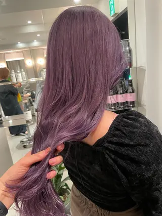 ロング カラー 🪞透け感&韓国ヘア 🪞honokaのヘアスタイル