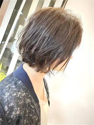 ショート カラー すきバサミを使わない カット✨高橋廉のヘアスタイル