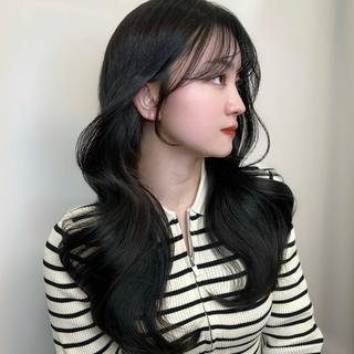 ロング カラー ヘアアレンジ 🏅韓国ヘア/新宿/ レイヤー/KSukeのヘアスタイル