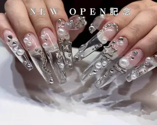 ネイル 長さだし/持ち込み 2me心斎橋moeaのネイルデザイン