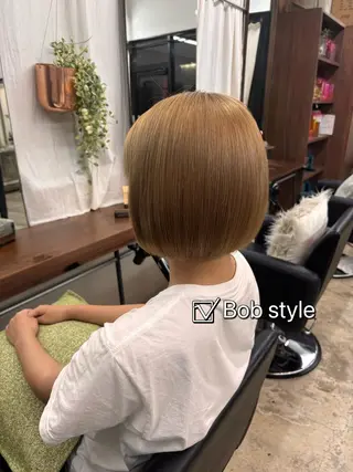 ショート ウエチ モモカのヘアスタイル