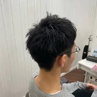ショート メンズ 藤井 拓也のヘアスタイル