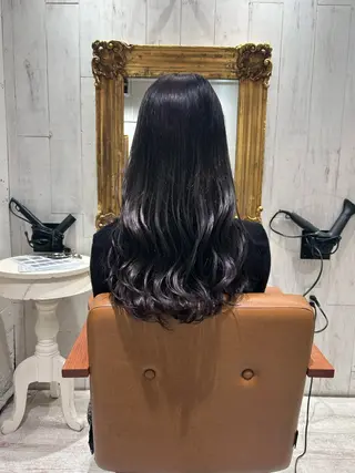 ロング カラー re view 日和のヘアスタイル