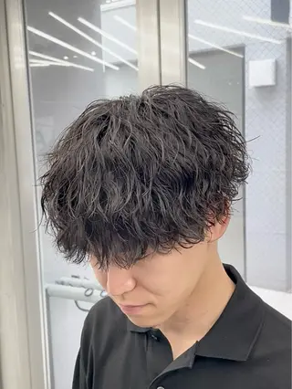 パーマ メンズ 🔱OVARL🔱 メンズパーマ/たいがのヘアスタイル