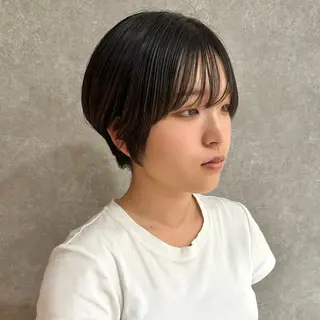 ショート 透明感/オリーブ /わがつまこうすけのヘアスタイル