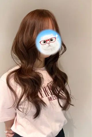 ロング カラー 透明感color / 韓国 /KANAのヘアスタイル